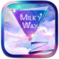 Milky Way Theme -ZERO Launcher Apk