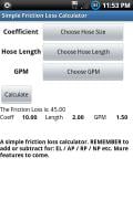 Friction Loss Calculator APK ภาพหน้าจอ #5