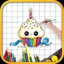 How To Draw Cute Cakes - Step By Step 🎨 APK Download for Android