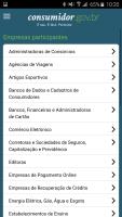 Anteprima screenshot di Consumidor.gov.br APK #2