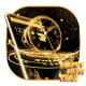 Golden Clock Happy New Year Theme APK