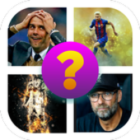 Errate den Fußballspieler APK Covergestaltung