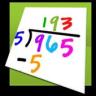 Math flash cards lite (Tablet) Application icon