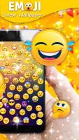 Emoji Live Wallpaper, Emoji glitter APK Cartaz #4