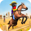 Stickman Cowboy Hero Gangster Crime Shooting Games Apk