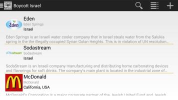 Captura de pantalla de Boycott Israel APK #9