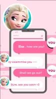 Chat With Elsa  - Princesses chat Simulator APK צילום מסך #1