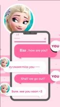 Chat With Elsa  - Princesses chat Simulator APK Download for Android