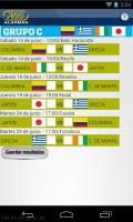 X-28 Fixture Mundial 2014 APK 螢幕截圖圖片 #3