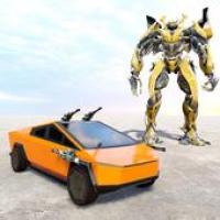 Cyber Truck Robot Transform: robot games APK صورة الغلاف