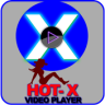 X-Hot Video Player  (HD VIDEOS) Application icon