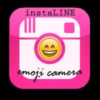 instaLINE Emoji Camera APK صورة لقطة الشاشة #3