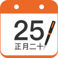 中华万年历-日历壁纸随心换,老黄历浏览器,时间万能钥匙 APK Covergestaltung