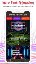 Outro Maker - Short Intro Video : Text Animation APK Download for Android