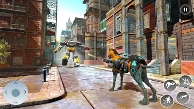 Dog robot Transformation - Real Dog Robot game APK Download for Android