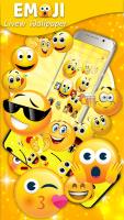 Emoji Live Wallpaper, Emoji glitter APK Cartaz #5