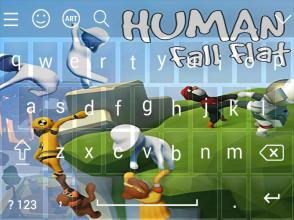 human Faliing Flat Keyboard &amp; Theme APK Download for Android