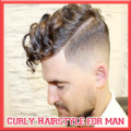 Curly Hairstyle For Men Apk