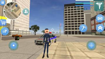 Anteprima screenshot di Police Stickman Rope Hero Gangstar Crime APK #3