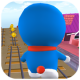 Run Blue Cat Subway Rail 3D APK