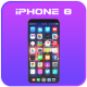 Theme for Apple iPhone 8 APK