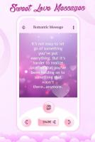 Sweet Love Messages APK צילום מסך #4