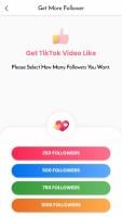 Get Free Fans, Followers & Likes for TikTok APK صورة لقطة الشاشة #2