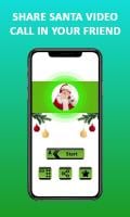 Santa Fake Video Call Merry Christmas APK Gambar Screenshot #4